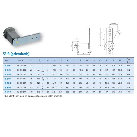 Tensor automatico Rosta modelo SE 38 G