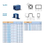 Unidad elastica Rosta modelo DR-S 27x60