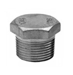 Tapon macho a/inox. A-316 Figura 290 1/4"