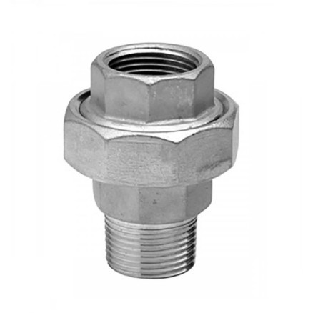 Tuerca de union M-H a/inox. A-316 Figura 341 1/4"