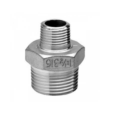 Machon reducido M-M a/inox. A-316 Figura 245 1-1/2"x1-1/4"
