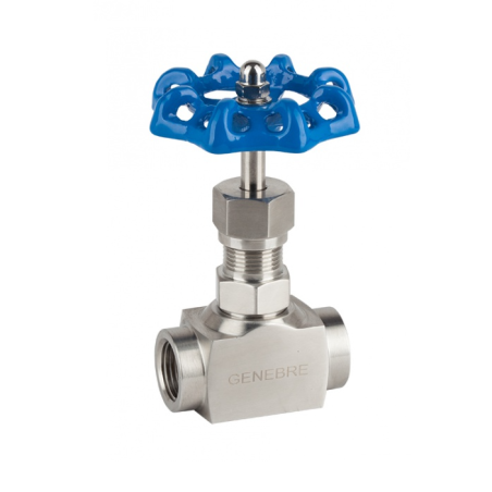 Valvula de aguja a/inox. A-316 con rosca 1-1/2" 3.000 Lbs.