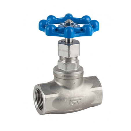 Valvula de globo a/inox. A-316 con rosca 1-1/2" PN-16