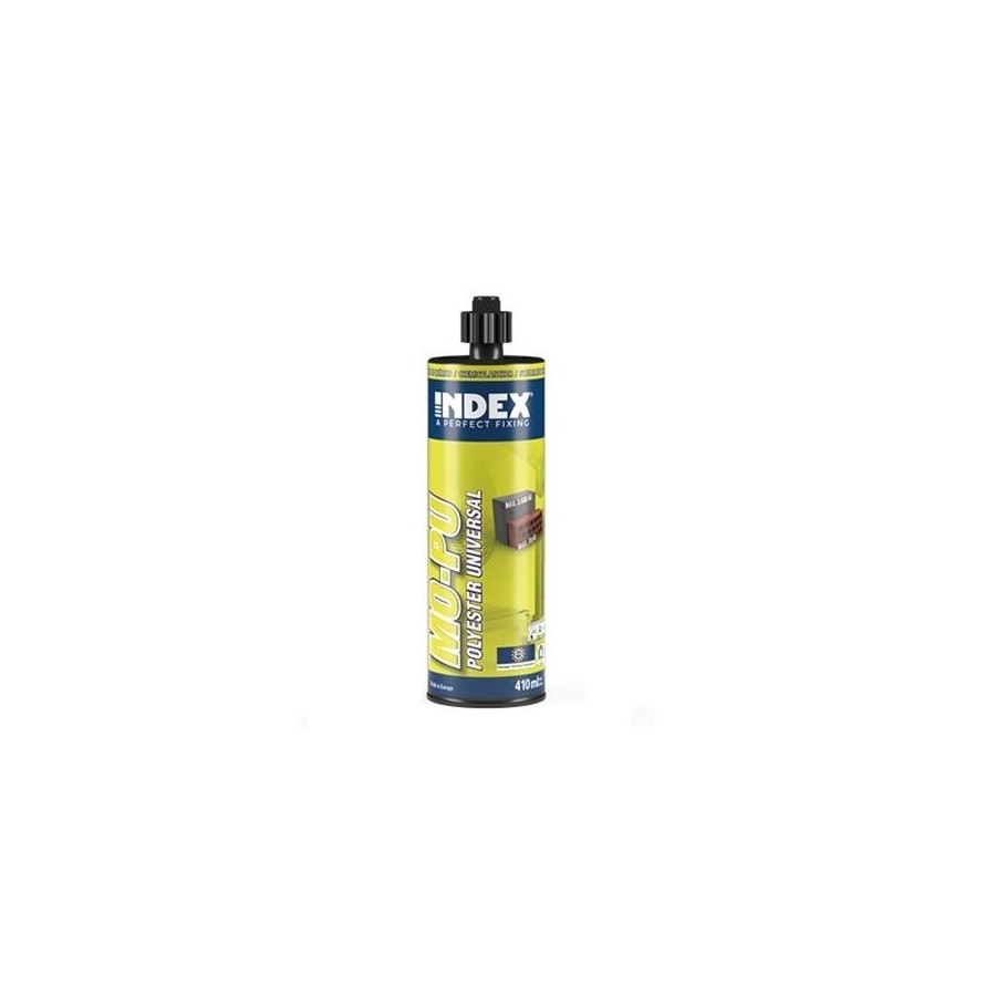 Anclaje quimico poliester universal Index 410 ml. MOPU410 Anclaje quimico poliester universal Index 410 ml. MOPU410