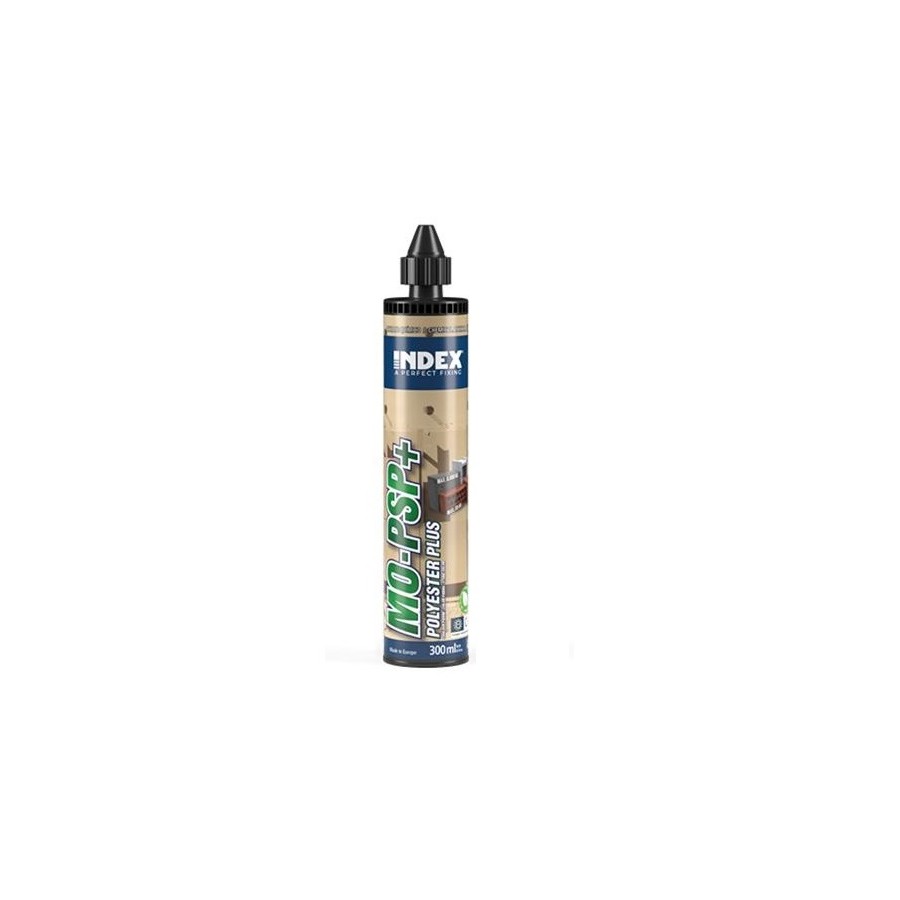Anclaje quimico poliester Plus color piedra Index 300 ml. MOPSP300 Anclaje quimico poliester Plus color piedra Index 300 ml. MOPSP300