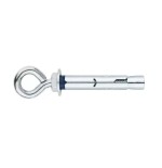 Anclaje metalico cincado con argolla Index M8 x 60 D-10 ACHA10C