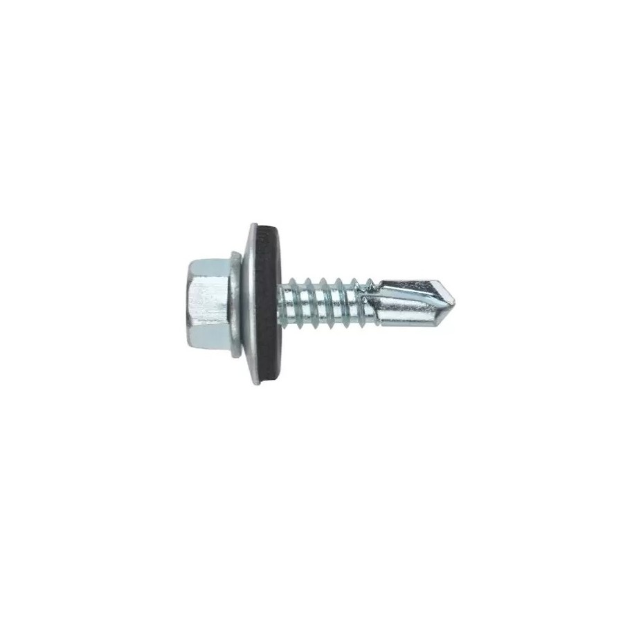Tornillo cincado autotaladrante cabeza hexagonal Index 6,3 x 80 P16 ABE166380 Tornillo cincado autotaladrante cabeza hexagonal Index 6,3 x 80 P16 ABE166380