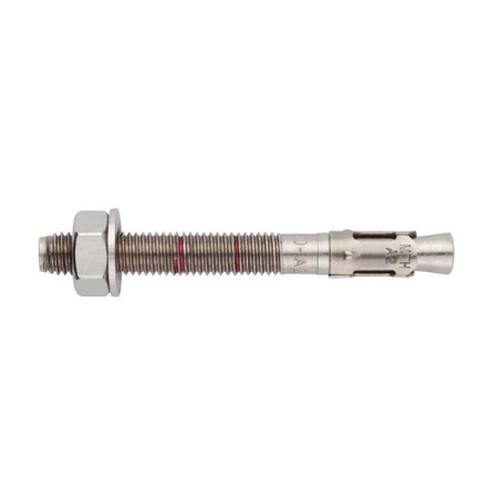 Anclaje metalico inoxidable A-2 macho Index M6 x 180 D-6 MI06180