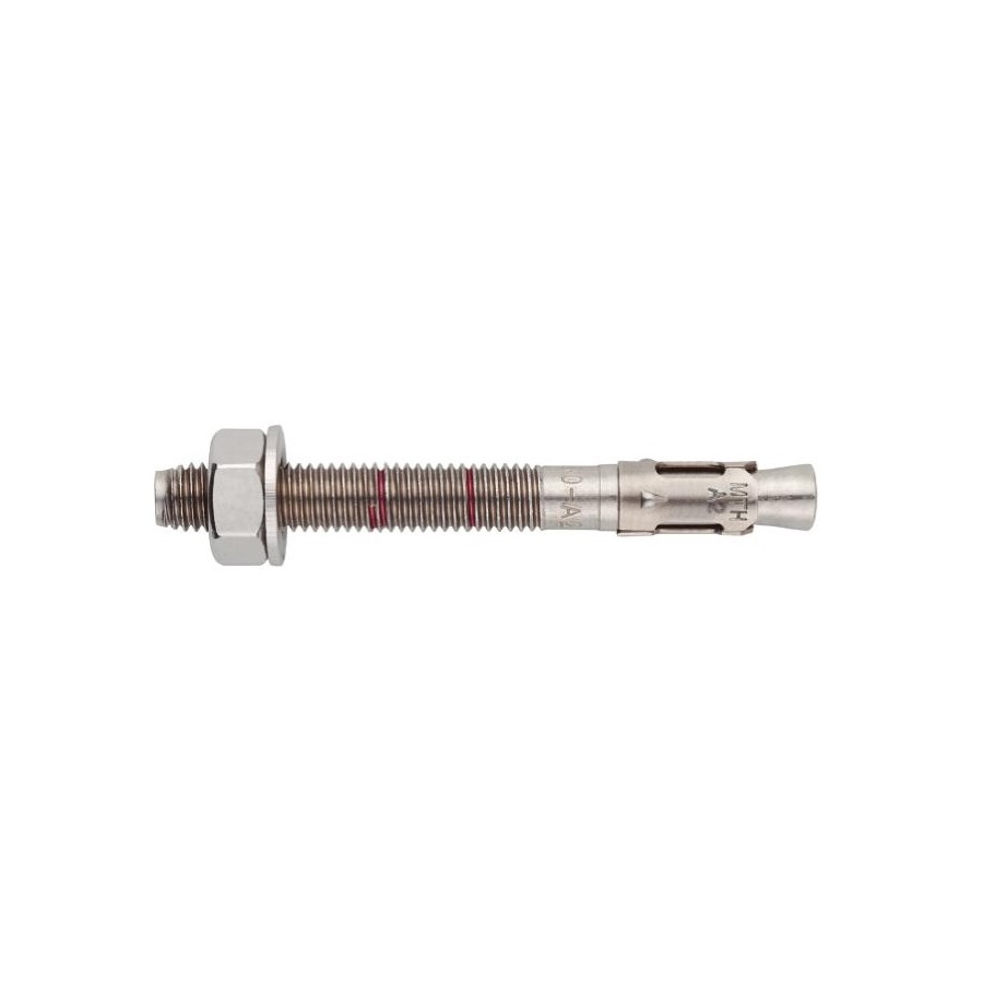 Anclaje metalico inoxidable A-2 macho Index M12 x 110 D-12 MI12110 Anclaje metalico inoxidable A-2 macho Index M12 x 110 D-12 MI12110