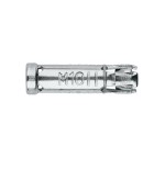 Anclaje metalico cincado con aletas Index M16 x 100 D-25 AACCA16