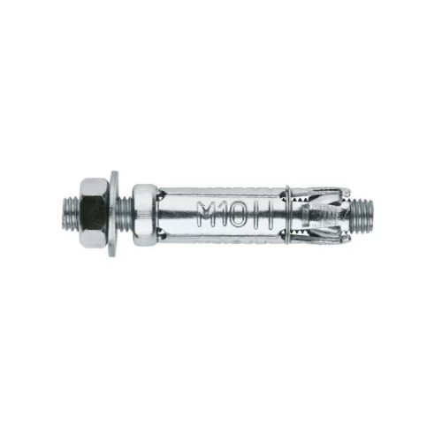 Anclaje metalico cincado con aletas Index M6 x 40 D-10 AACES06