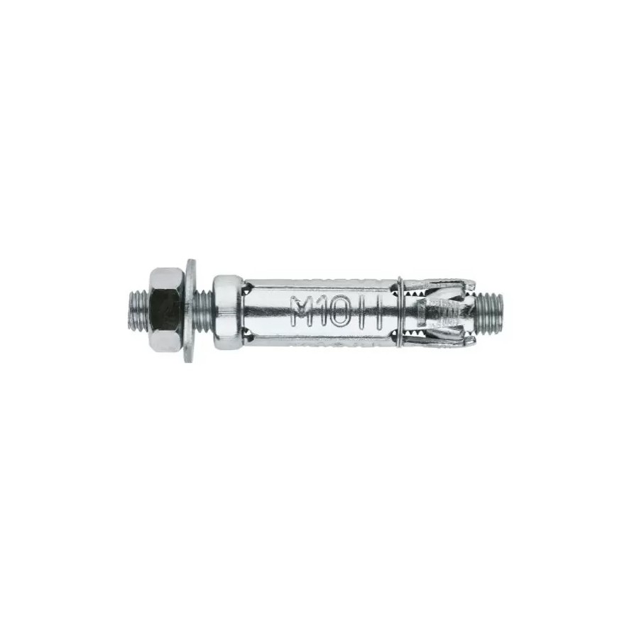 Anclaje metalico cincado con aletas Index M6 x 40 D-10 AACES06 Anclaje metalico cincado con aletas Index M6 x 40 D-10 AACES06