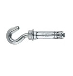 Anclaje metalico cincado con gancho Index M6 x 40 D-10 AACGA06