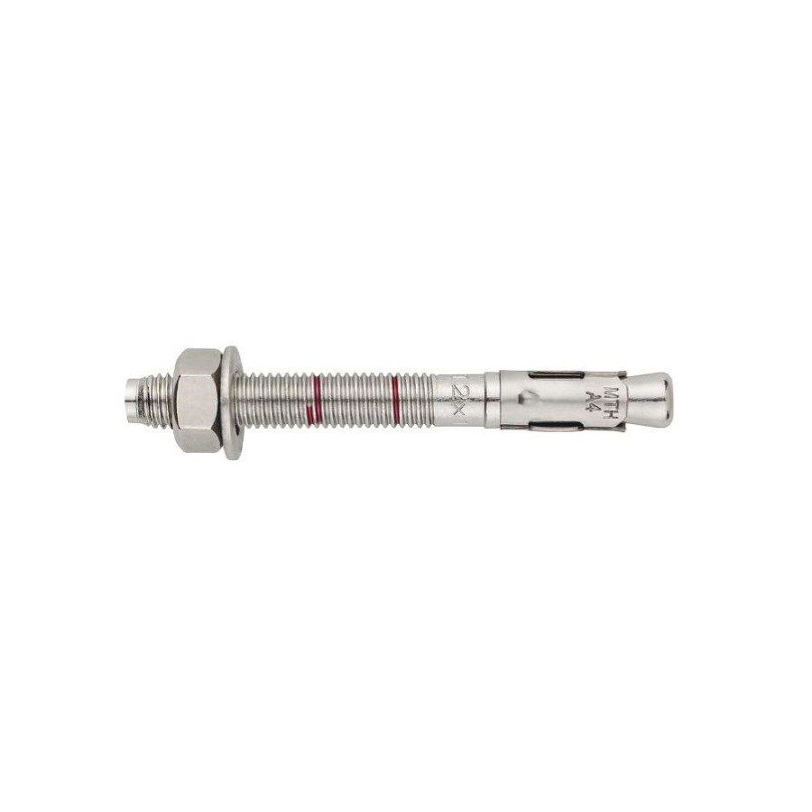Anclaje metalico inoxidable A4 macho Index M10 x 150 D-10 MIA410150 Anclaje metalico inoxidable A4 macho Index M10 x 150 D-10 MIA410150