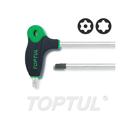 Llave torx acodada mango en T Toptul T15 AIED1514