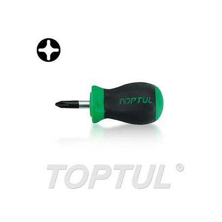 Destornillador extracorto punta phillips Toptul PH2x24 FBBB0203