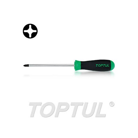 Destornillador punta phillips Toptul PH2x200 mm. FBAB0220