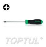 Destornillador punta phillips Toptul PH2x200 mm. FBAB0220