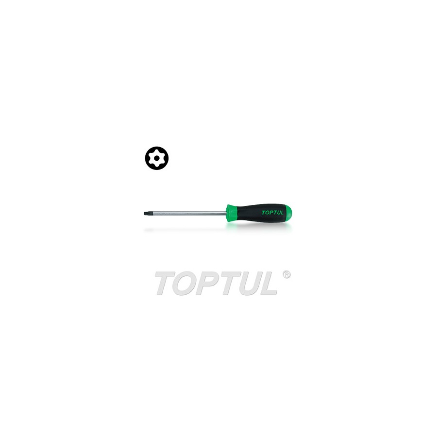 Destornillador punta torx inviolable Toptul T25x100 mm. FEAB2510