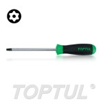 Destornillador punta torx inviolable Toptul T25x100 mm. FEAB2510