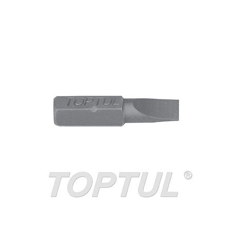 Punta plana 1/4" Toptul 0,6x4,5x25 mm. FSAA084E