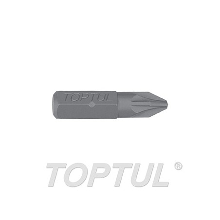 Punta pozidriv 1/4" Toptul PZ2x25 mm. FSCA0802