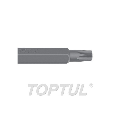 Punta torx larga 10 mm. Toptul T55x75 mm. FSEB1255