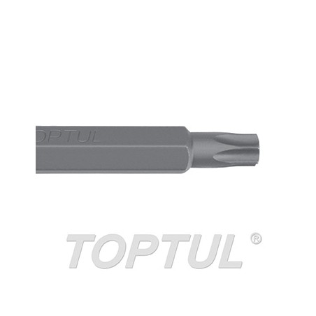 Punta torx larga 10 mm. Toptul T55x75 mm. FSEB1255