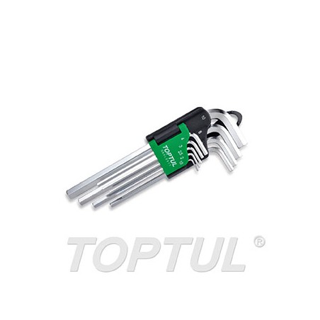 Juego puntas hexagonales con portapuntas 1/4'' 8 pz. Toptul (2,3,4,5,6,7,8) GAAL0803