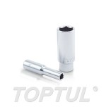 Llave de vaso largo 1/4" 6 caras Toptul 8x50 mm. BAEE0808