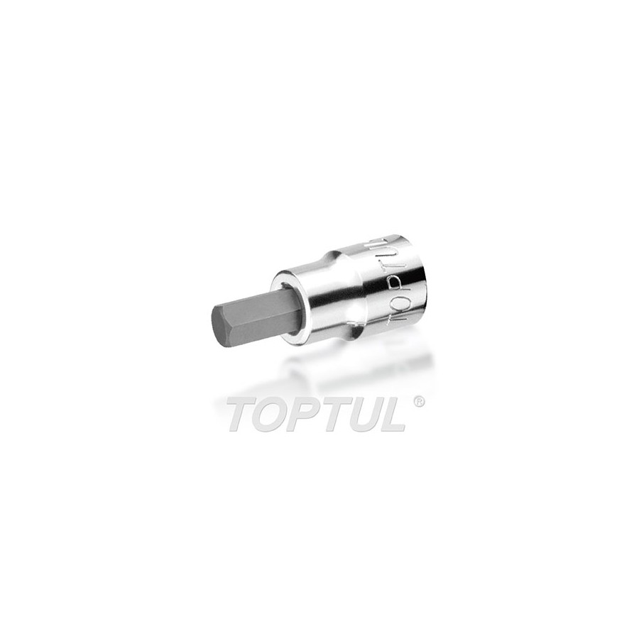 Llave de vaso 1/4" punta hexagonal Toptul 7 mm. BCDA0807 Llave de vaso 1/4" punta hexagonal Toptul 7 mm. BCDA0807