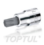 Llave de vaso 1/4" punta torx Toptul T30 BCFA0830