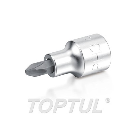 Llave de vaso 1/4" punta phillips Toptul PH3 BCAA08P3