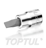 Llave de vaso 1/4" punta plana Toptul 8 mm. BCCA0808