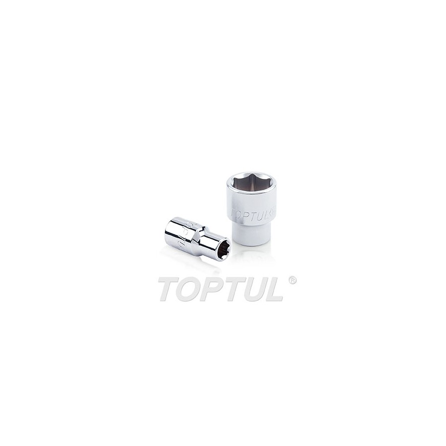 Llave de vaso corto 1/2" 6 caras Toptul 31x45 mm. BAEA1631 Llave de vaso corto 1/2" 6 caras Toptul 31x45 mm. BAEA1631