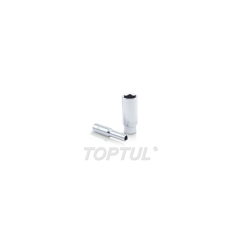 Llave de vaso largo 1/2" 6 caras Toptul 11x77 mm. BAEE1611 Llave de vaso largo 1/2" 6 caras Toptul 11x77 mm. BAEE1611