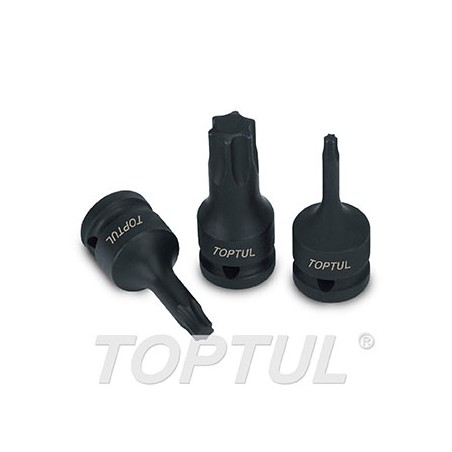 Llave de vaso de impacto 1/2" punta torx Toptul T25 KADA1625