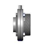Valvula de mariposa A480 DIN macho-soldar Inoxpa A-304L DN-80 EPDM sin maneta