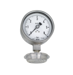 Manometro Wika 233.50.100 D-100 mm. 0...40 bar con sello separador inferior Varivent Forma N 68 mm. codigo 45905388