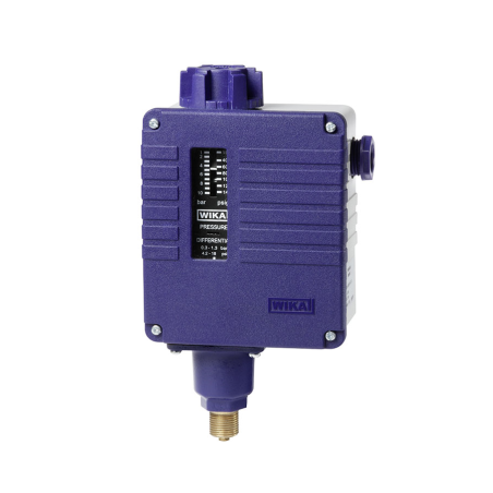 Presostato Wika PSM-550 0,1...1,1 bar diferencial ajustable IP-67 G 3/8" B macho codigo 14281606