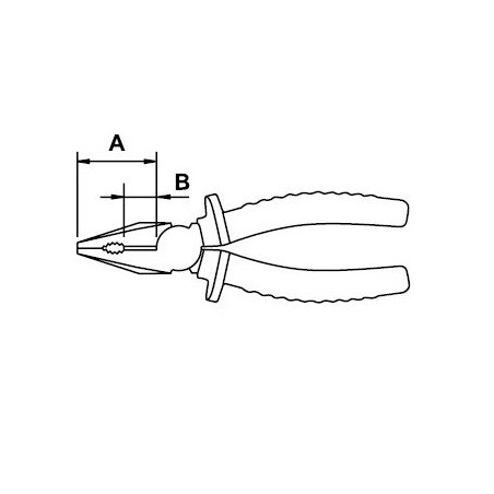 Alicate universal Ega Master 165 mm. Titacrom® Bimat codigo 62331