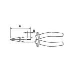 Alicate telefonista Ega Master 160 mm. Titacrom® Bimat codigo 62339