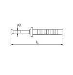 Alicate corte frontal Ega Master 160 mm. Titacrom® Bimat codigo 62345