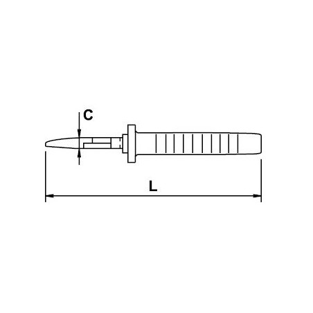 Alicate corte diagonal Ega Master 190 mm. Mastercut Titacrom® Bimat codigo 62350