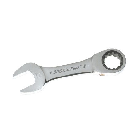Llave combinada de carraca serie corta Mastergear Ega Master 14 mm. cromado pulido espejo codigo 62716