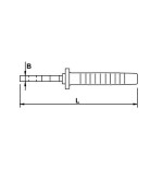 Alicate universal Ega Master 180 mm. Titacrom® Bimat 1000 V. codigo 76583