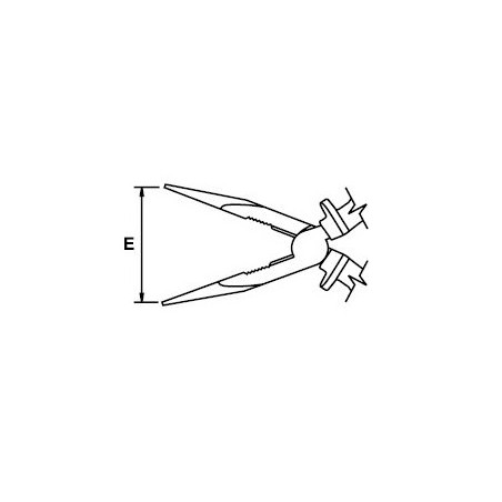 Alicate telefonista Ega Master 200 mm. Titacrom® Bimat 1000 V. codigo 76592