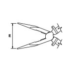 Alicate telefonista Ega Master 200 mm. Titacrom® Bimat 1000 V. codigo 76592