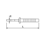 Alicate corte diagonal reforzado Ega Master 200 mm. Titacrom® Bimat 1000 V. codigo 76598