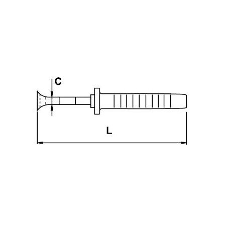 Alicate corte frontal electricista Ega Master 200 mm. Titacrom® Bimat 1000 V. codigo 76602